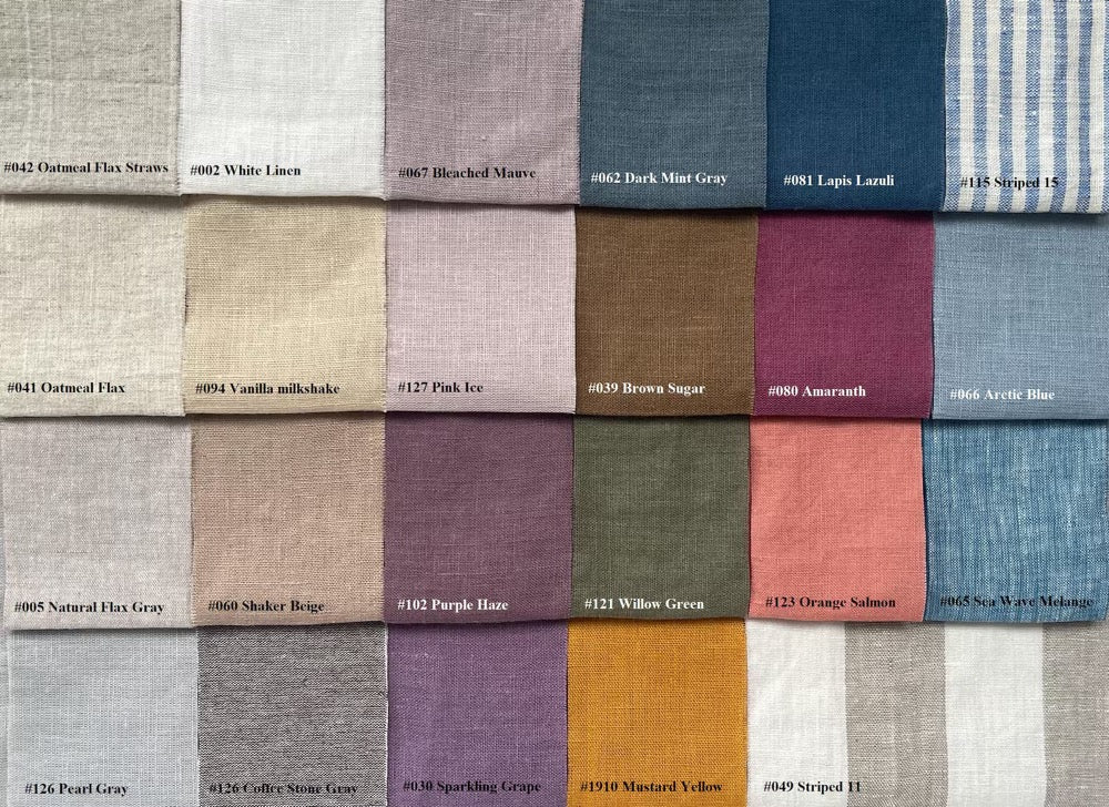 Natural Linen Scrunchie, Linen Hair Tie, Linen Hair Bows, Various Colors Linen Hair Scrunchies