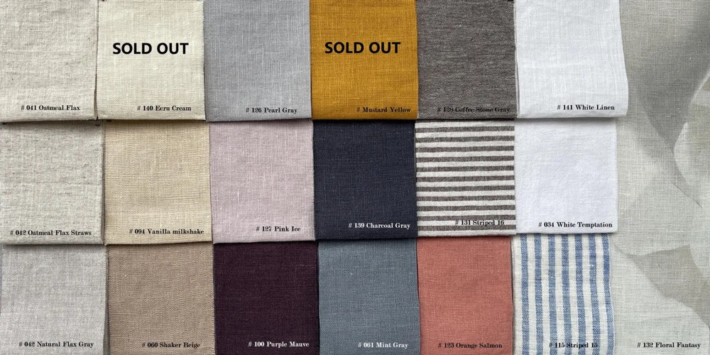 Linen Duvet Cover Stone Washed French Vintage Ruffle 100% European Flax Super Soft Natural Organic King