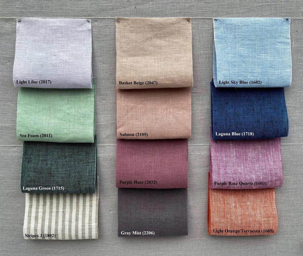 Natural Linen Scrunchie, Linen Hair Tie, Linen Hair Bows, Various Colors Linen Hair Scrunchies