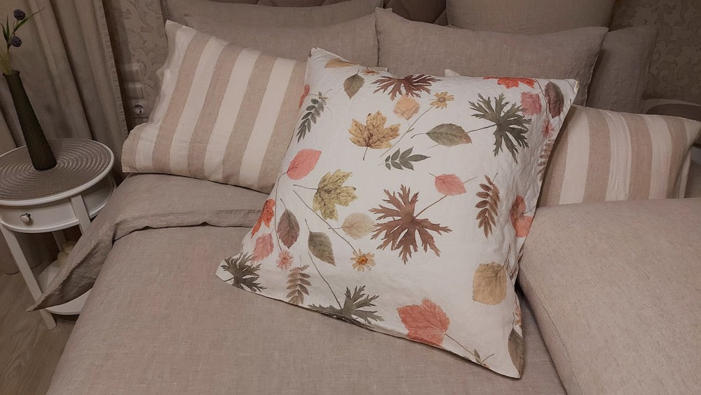 Linen Pillowcase Stone Washed Sham Pillow Case Cover Cushion Super Soft Standard Queen King Euro