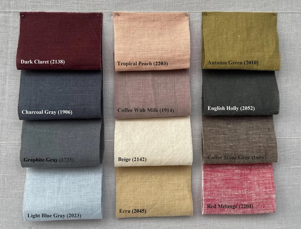 Natural Linen Scrunchie, Linen Hair Tie, Linen Hair Bows, Various Colors Linen Hair Scrunchies